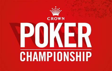 crown poker schedule